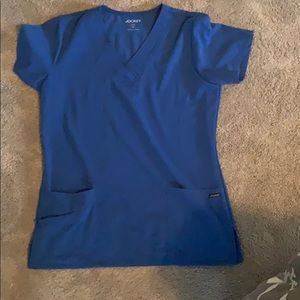 Jockey royal blue scrub top